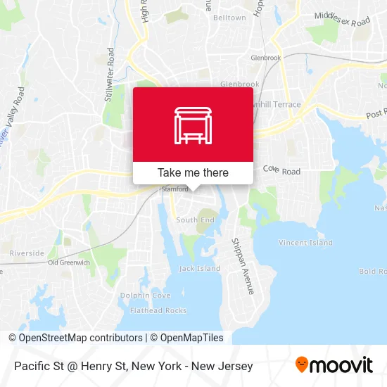 Pacific St @ Henry St map