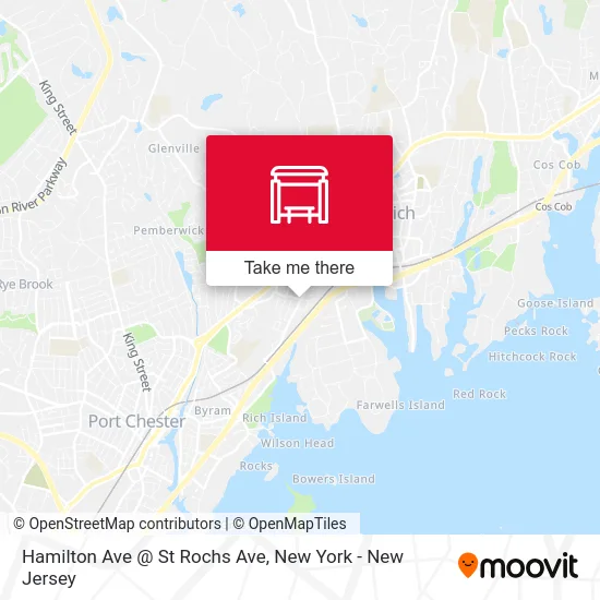 Hamilton Ave @ St Rochs Ave map