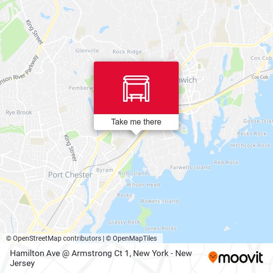 Hamilton Ave @ Armstrong Ct 1 map