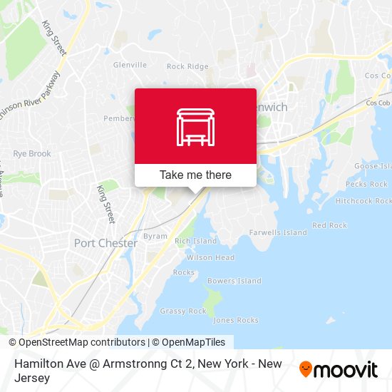 Mapa de Hamilton Ave @ Armstronng Ct 2