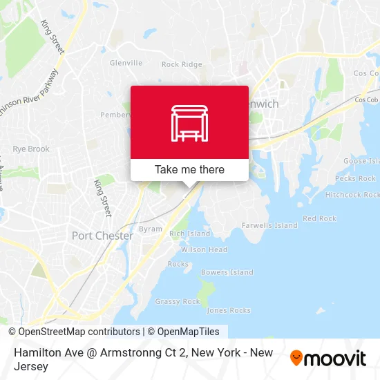 Hamilton Ave @ Armstronng Ct 2 map