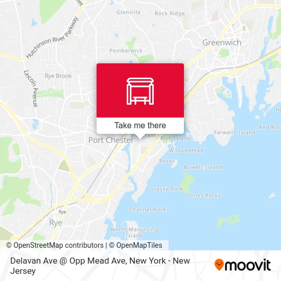 Delavan Ave @ Opp Mead Ave map