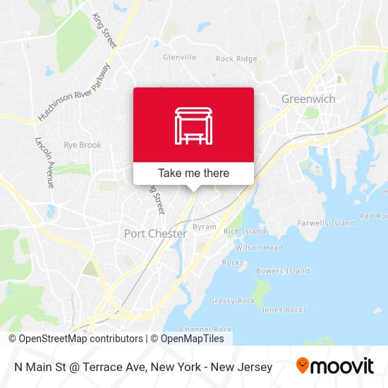N Main St @ Terrace Ave map