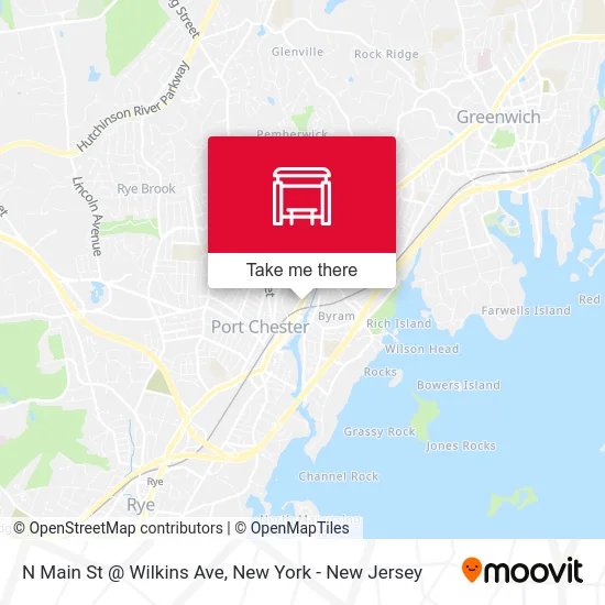 N Main St @ Wilkins Ave map