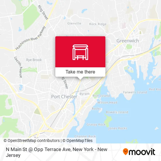 Mapa de N Main St @ Opp Terrace Ave
