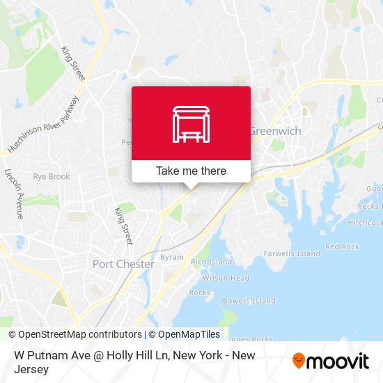 Mapa de W Putnam Ave @ Holly Hill Ln