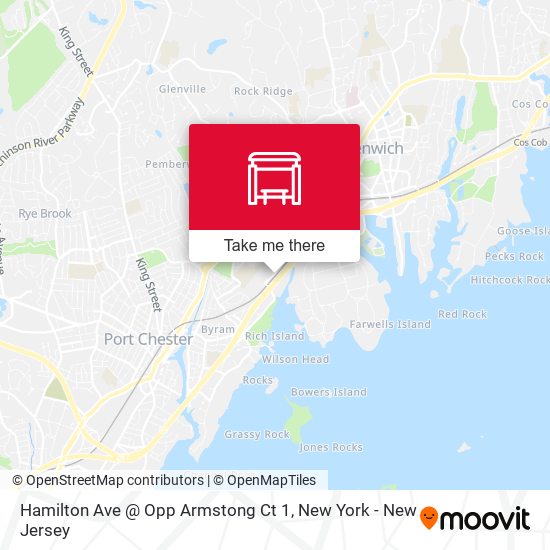 Mapa de Hamilton Ave @ Opp Armstong Ct 1