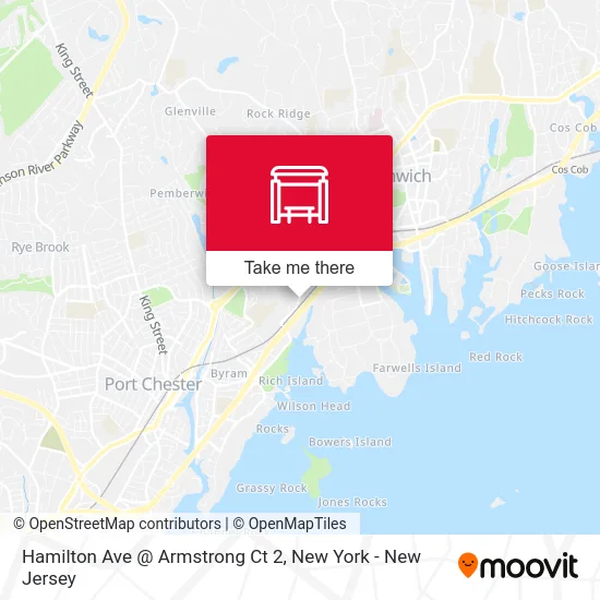Hamilton Ave @ Armstrong Ct 2 map