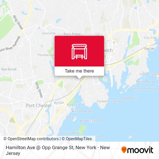 Hamilton Ave @ Opp Grange St map