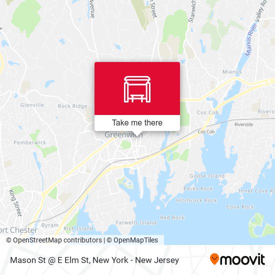 Mapa de Mason St @ E Elm St