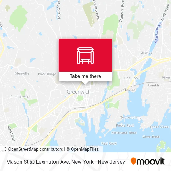 Mason St @ Lexington Ave map