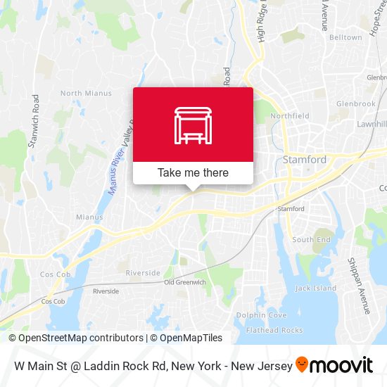 Mapa de W Main St @ Laddin Rock Rd