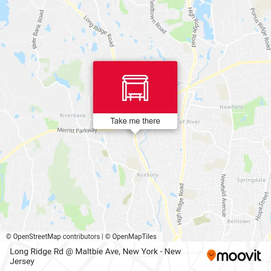 Long Ridge Rd @ Maltbie Ave map