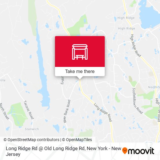 Long Ridge Rd @ Old Long Ridge Rd map