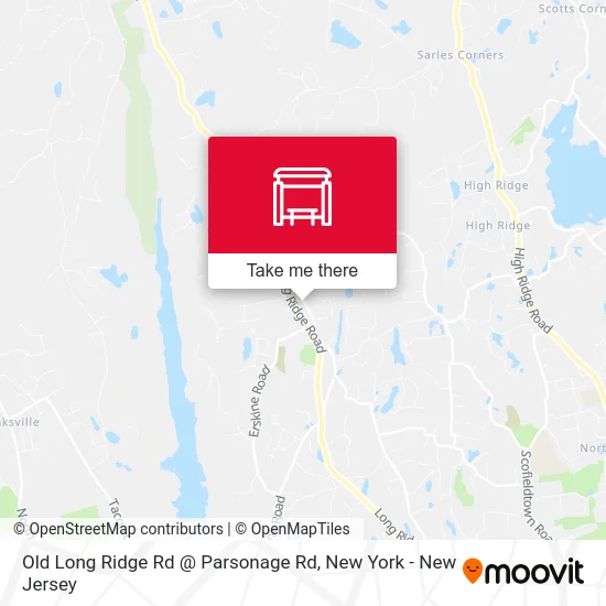Old Long Ridge Rd @ Parsonage Rd map