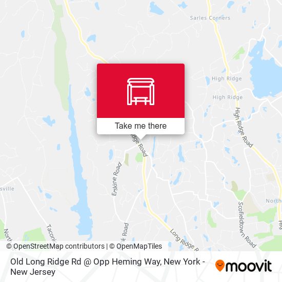 Mapa de Old Long Ridge Rd @ Opp Heming Way