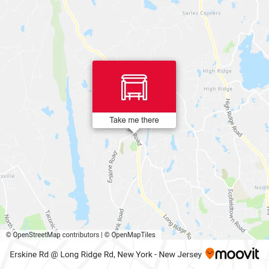 Erskine Rd @ Long Ridge Rd map