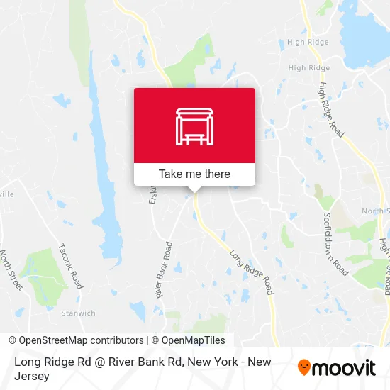 Long Ridge Rd @ River Bank Rd map