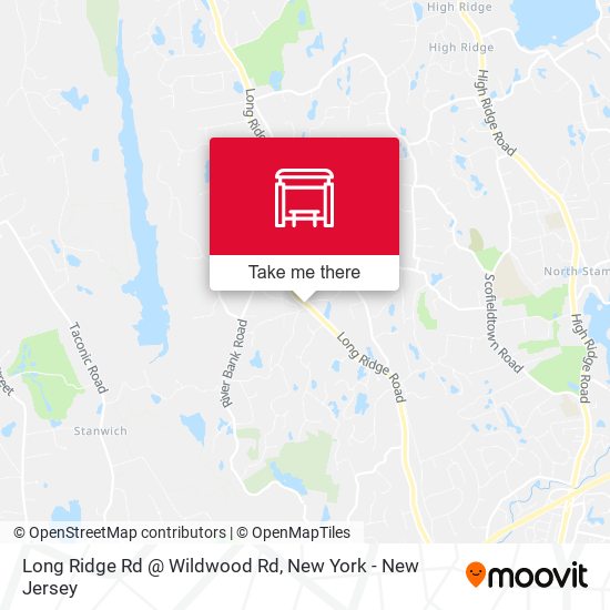 Mapa de Long Ridge Rd @ Wildwood Rd