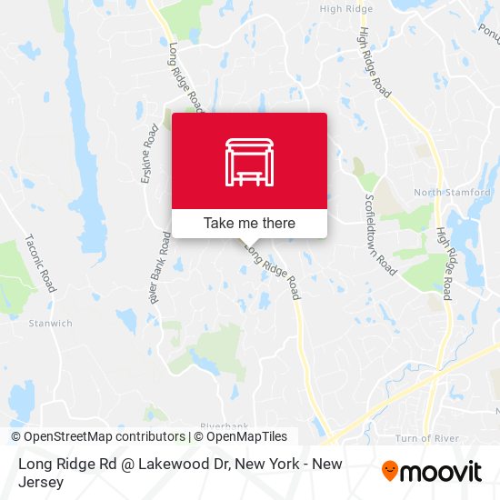 Mapa de Long Ridge Rd @ Lakewood Dr