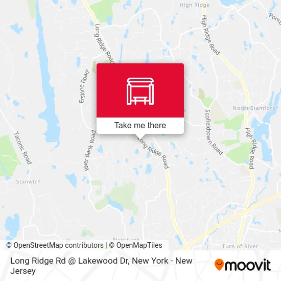 Long Ridge Rd @ Lakewood Dr map