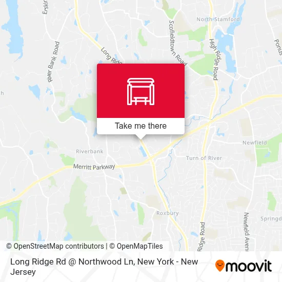 Long Ridge Rd @ Northwood Ln map