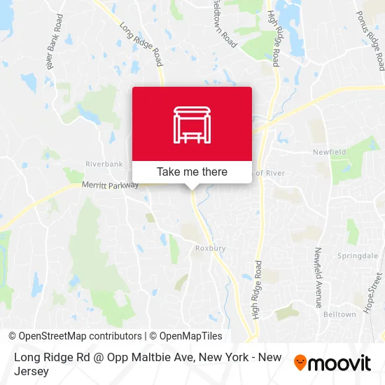 Long Ridge Rd @ Opp Maltbie Ave map