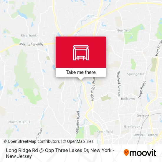 Long Ridge Rd @ Opp Three Lakes Dr map