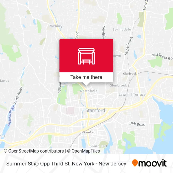 Summer St @ Opp Third St map