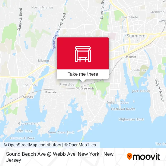 Sound Beach Ave @ Webb Ave map