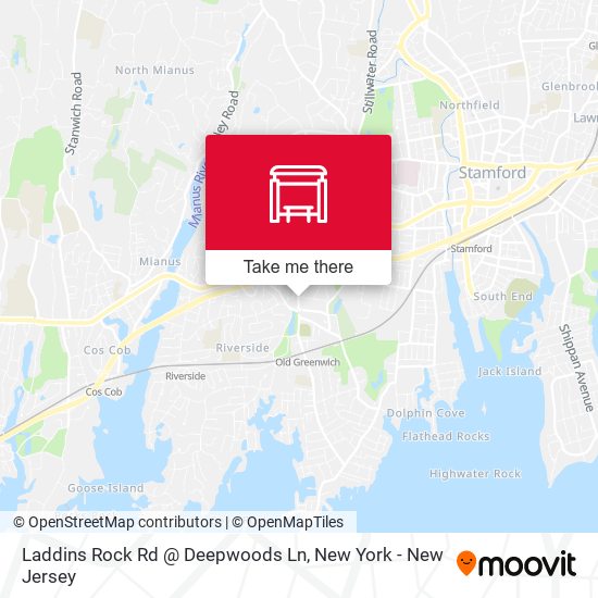Laddins Rock Rd @ Deepwoods Ln map