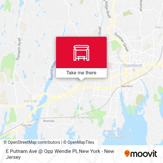 E Putnam Ave @ Opp Wendle Pl map