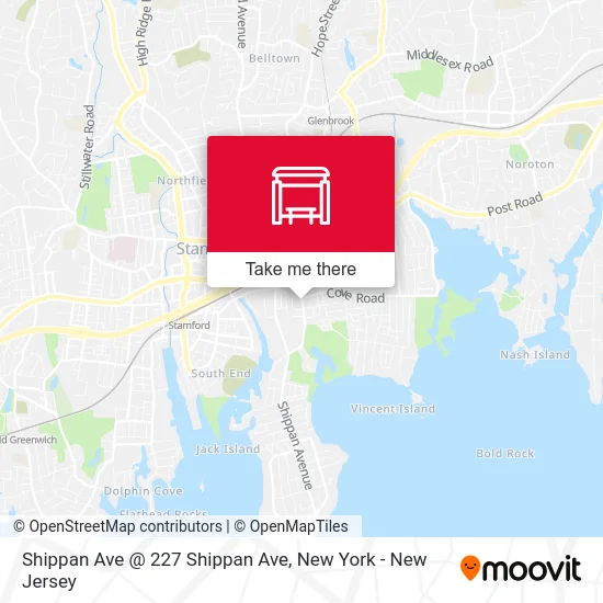 Shippan Ave @ 227 Shippan Ave map