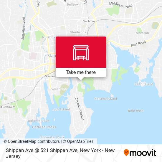 Shippan Ave @ 521 Shippan Ave map