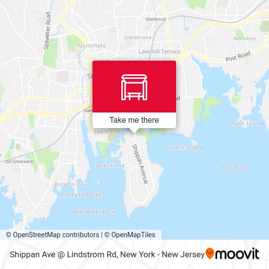 Shippan Ave @ Lindstrom Rd map