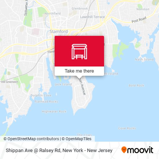 Mapa de Shippan Ave @ Ralsey Rd