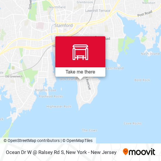 Mapa de Ocean Dr W @ Ralsey Rd S