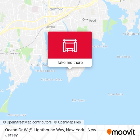 Ocean Dr W @ Lighthouse Way map