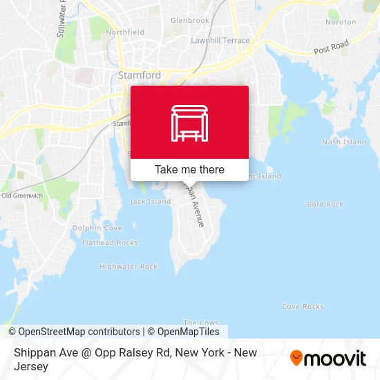 Shippan Ave @ Opp Ralsey Rd map