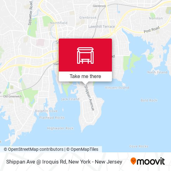 Mapa de Shippan Ave @ Iroquis Rd