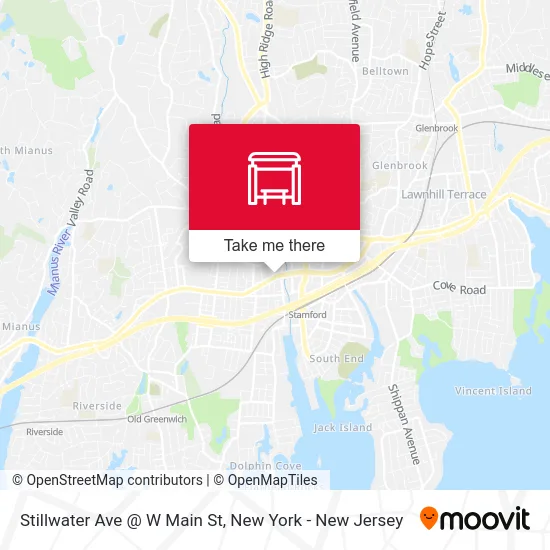 Stillwater Ave @ W Main St map