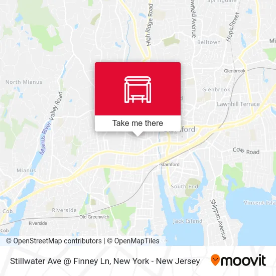 Stillwater Ave @ Finney Ln map