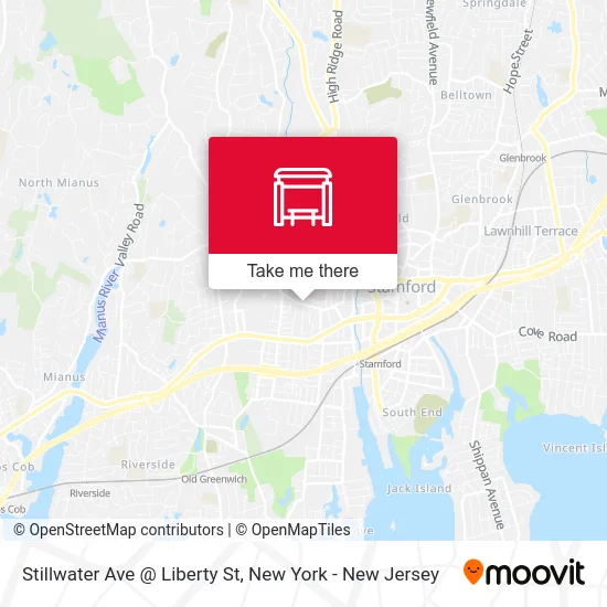Stillwater Ave @ Liberty St map