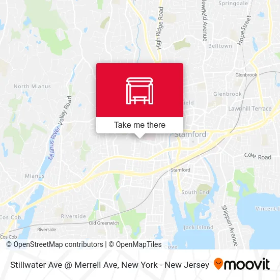 Stillwater Ave @ Merrell Ave map