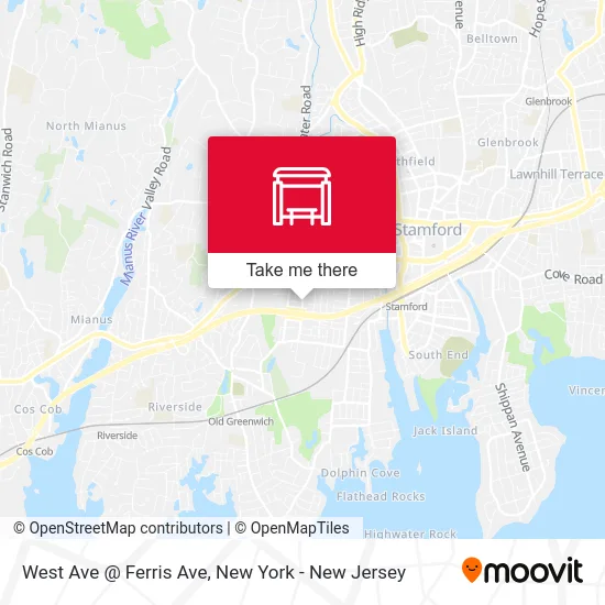 West Ave @ Ferris Ave map