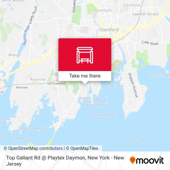 Top Gallant Rd @ Playtex Daymon map