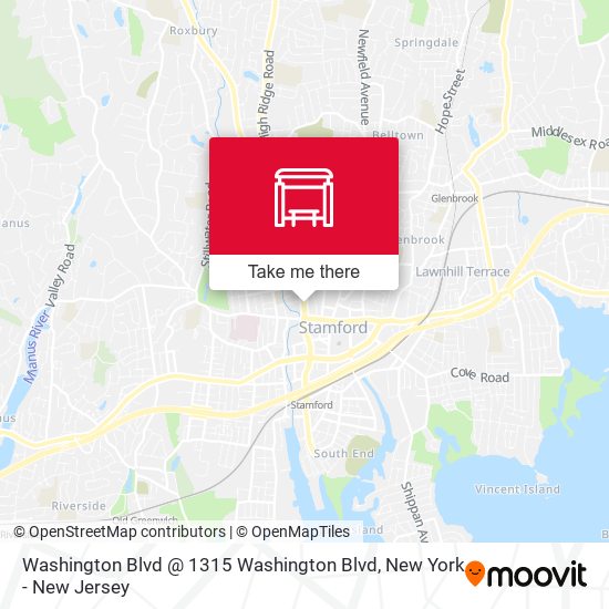 Washington Blvd @ 1315 Washington Blvd map