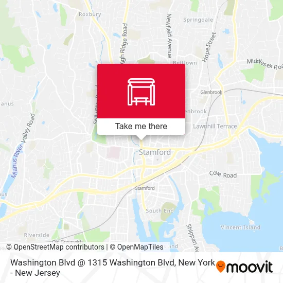 Washington Blvd @ 1315 Washington Blvd map