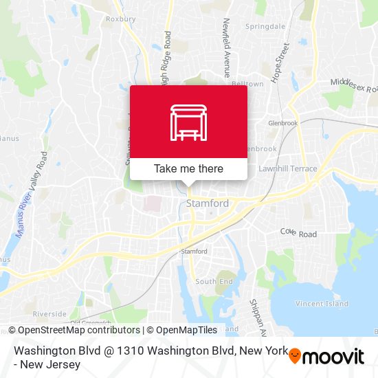 Washington Blvd @ 1310 Washington Blvd map