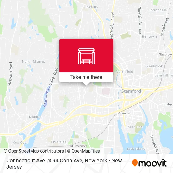 Connecticut Ave @ 94 Conn Ave map